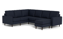 Load image into Gallery viewer, REFURBISHED - Altus - Sectional - Deep Sea - Square Arms
