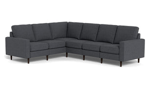 REFURBISHED - Altus - Sectional - Slate - Square Arms