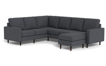 Load image into Gallery viewer, REFURBISHED - Altus - Sectional - Slate - Square Arms
