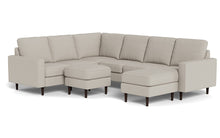 Load image into Gallery viewer, REFURBISHED - Altus - Sectional - Latte - Square Arms
