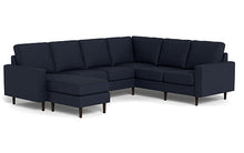 Load image into Gallery viewer, REFURBISHED - Altus - Sectional - Deep Sea - Square Arms
