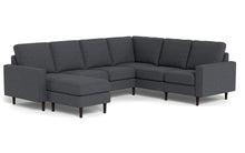 Load image into Gallery viewer, REFURBISHED - Altus - Sectional - Slate - Square Arms
