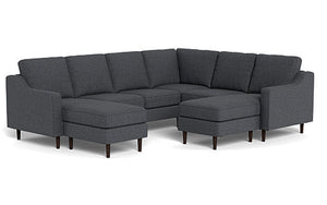 REFURBISHED - Altus - Sectional - Slate - Original Arms