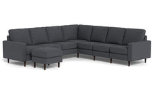 Load image into Gallery viewer, REFURBISHED - Altus - Sectional - Slate - Square Arms
