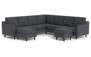 REFURBISHED - Altus - Sectional - Slate - Original Arms