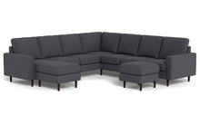 Load image into Gallery viewer, REFURBISHED - Altus - Sectional - Slate - Square Arms

