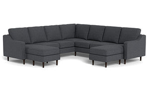 REFURBISHED - Altus - Sectional - Slate - Original Arms