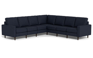 REFURBISHED - Altus - Sectional - Deep Sea - Square Arms
