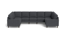 Load image into Gallery viewer, REFURBISHED - Altus - Sectional - Slate - Square Arms
