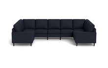 Load image into Gallery viewer, REFURBISHED - Altus - Sectional - Deep Sea - Square Arms
