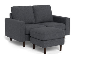 REFURBISHED - Altus - Sofa - Slate - Square Arms