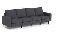 Load image into Gallery viewer, REFURBISHED - Altus - Sofa - Slate - Square Arms
