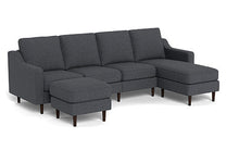 Load image into Gallery viewer, REFURBISHED - Altus - Sofa - Slate - Original Arms
