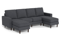 Load image into Gallery viewer, REFURBISHED - Altus - Sofa - Slate - Square Arms
