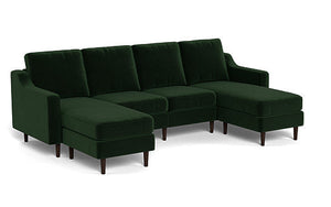 REFURBISHED - Altus - Sofa - Emerald - Original Arms