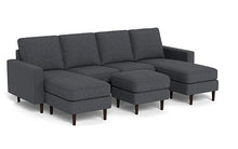 Load image into Gallery viewer, REFURBISHED - Altus - Sofa - Slate - Square Arms

