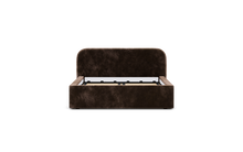 Load image into Gallery viewer, Ara Bed - Full - Upholstered - Espresso - Non-storage
