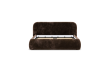 Load image into Gallery viewer, Ara Bed - Queen - Upholstered - Espresso - Non-storage
