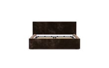 Load image into Gallery viewer, Ara Bed - Queen - Upholstered - Espresso - Non-storage
