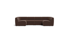 Load image into Gallery viewer, Cassini - Corner Sectional - Chocolate
