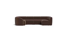 Load image into Gallery viewer, Cassini - Corner Sectional - Chocolate
