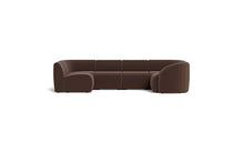 Load image into Gallery viewer, Cassini - Wedge Sectional - Chocolate
