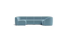 Load image into Gallery viewer, Cassini - Wedge Sectional - Aqua
