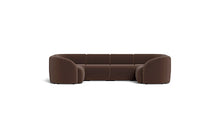 Load image into Gallery viewer, Cassini - Wedge Sectional - Chocolate
