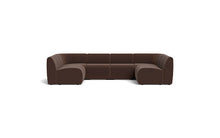 Load image into Gallery viewer, Cassini - Corner Sectional - Chocolate
