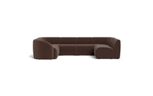 Load image into Gallery viewer, Cassini - Corner Sectional - Chocolate
