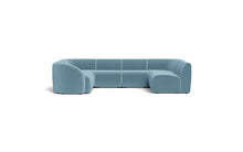 Load image into Gallery viewer, Cassini - Wedge Sectional - Aqua
