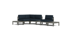 Load image into Gallery viewer, Mistral - Sectional - Graphite - Block - Cool Water
