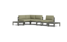 Load image into Gallery viewer, Mistral - Sectional - Graphite - Block - Fern
