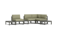 Load image into Gallery viewer, Mistral - Sectional - Graphite - Block - Fern
