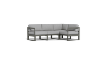 Load image into Gallery viewer, Mistral - Sectional - Graphite - Block - Silver Shade
