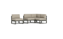 Load image into Gallery viewer, Mistral - Sectional - Graphite - Block - Sandcastle
