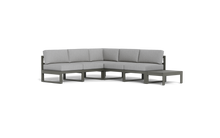 Load image into Gallery viewer, Mistral - Sectional - Graphite - Block - Silver Shade
