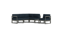 Load image into Gallery viewer, Mistral - Sectional - Graphite - Block - Cool Water
