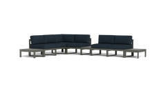 Load image into Gallery viewer, Mistral - Sectional - Graphite - Block - Cool Water
