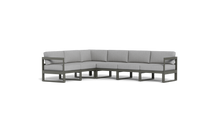 Load image into Gallery viewer, Mistral - Sectional - Graphite - Block - Silver Shade

