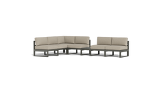 Load image into Gallery viewer, Mistral - Sectional - Graphite - Block - Sandcastle
