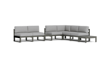 Load image into Gallery viewer, Mistral - Sectional - Graphite - Block - Silver Shade

