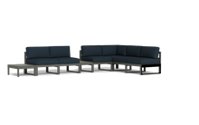 Load image into Gallery viewer, Mistral - Sectional - Graphite - Block - Cool Water
