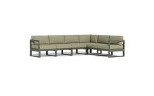 Load image into Gallery viewer, Mistral - Sectional - Graphite - Block - Fern
