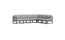 Load image into Gallery viewer, Mistral - Sectional - Graphite - Block - Silver Shade
