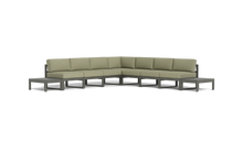 Load image into Gallery viewer, Mistral - Sectional - Graphite - Block - Fern
