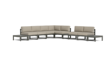 Load image into Gallery viewer, Mistral - Sectional - Graphite - Block - Sandcastle
