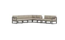 Load image into Gallery viewer, Mistral - Sectional - Graphite - Block - Sandcastle
