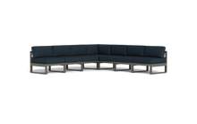 Load image into Gallery viewer, Mistral - Sectional - Graphite - Block - Cool Water
