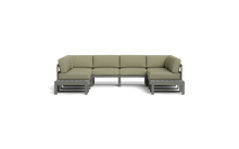 Load image into Gallery viewer, Mistral - Sectional - Graphite - Block - Fern
